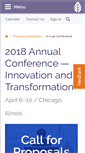 Mobile Screenshot of annualconference.ncahlc.org